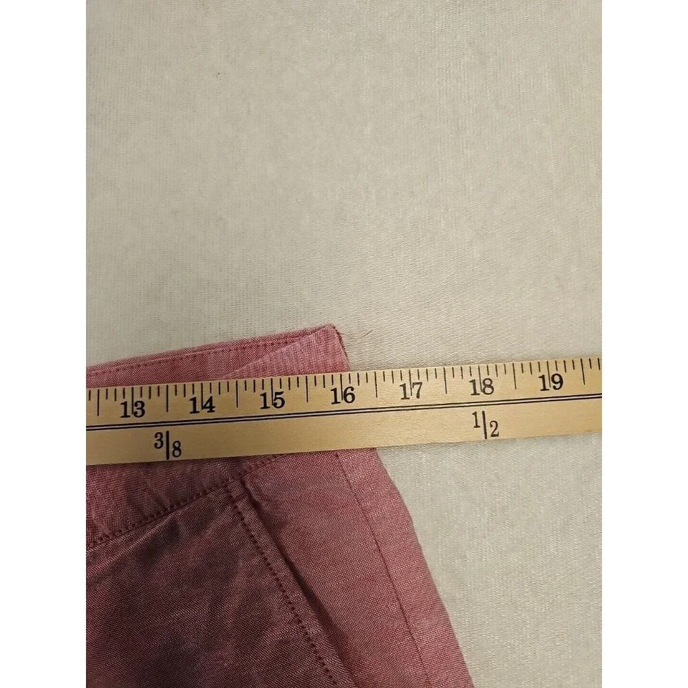 Johnnie-O Wyatt Performance Shorts Mens Size 32 Flat Front Pockets Golf Pink 10
